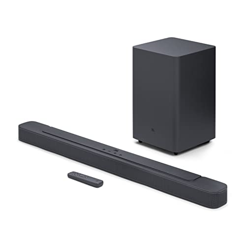 Jbl Bar 2.1 Deep Bass Mk2 Soundbar A 2.1 Canali Per Tv E Subwoofer Wireless, Altoparlante Con Telecomando, Jbl Surround, Bassi Profondi, Dolby Digital