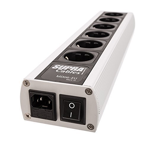 Supra Cables Netzleiste 6-Fach Md-06-Eu/Sp Mk Iii Switch *