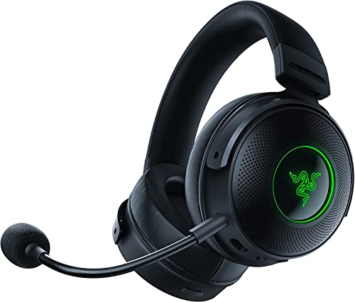Razer Kraken V3 Pro, Cuffie Wireless Usb Da Gaming Con Tecnologia Aptica, Hypersense, Driver Triforce In Titanio Da 50 Mm, Thx Spatial Audio, Hyperspe