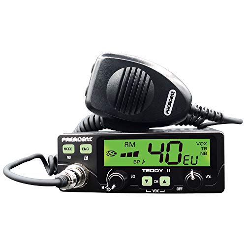 Radio Cb President Teddy Ii Asc Am/Fm, Vox, Nb, Anl, 12V