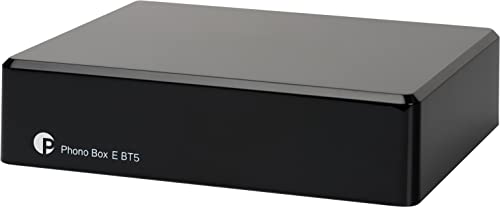Pro-Ject Phono Box E Bt 5 - Streaming Wireless Bt5 Con Aptx Hd Per Sorgenti Phono E Line, Colore: Nero