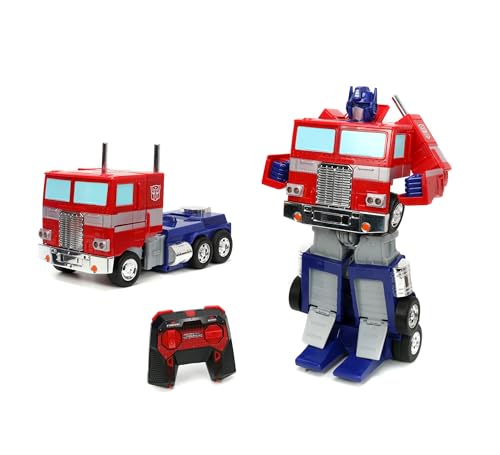 Jada Toys Transformers - Optimus Prime Transformable Télécommandée - 30Cm