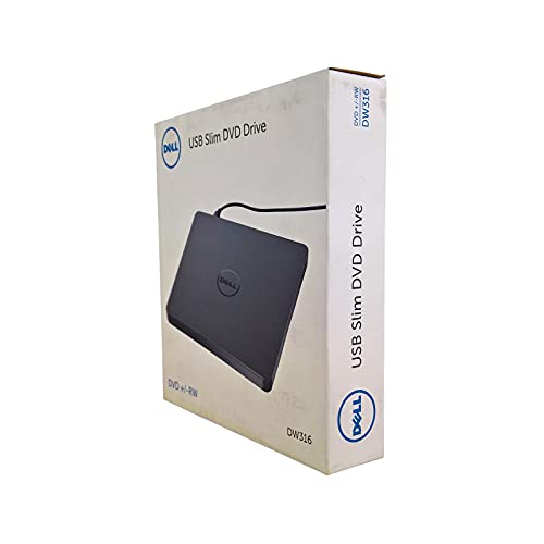 Dell 784-Bbbi - Unità Ottica Dvd+/-Rw Usb Esterna Sottile, Nero