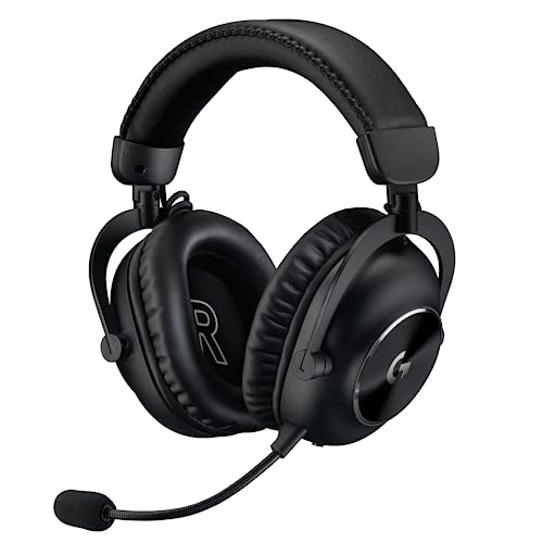 Logitech G Pro X 2 Lightspeed Cuffie Gaming Wireless, Microfono A Braccio Rimovibile, Driver Grafene 50Mm, Dts: Headphone X2.0, Surround 7.1, Pc, Ps5,
