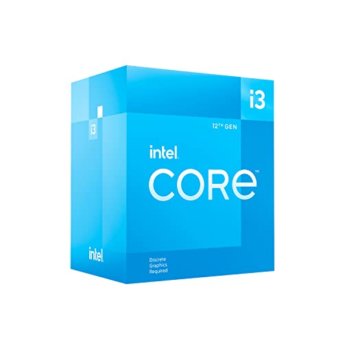 Intel® Core™ I3-12100F, Processore Desktop, Per Sistemi Desktop Cache 12M, Fino A 4,30 Ghz