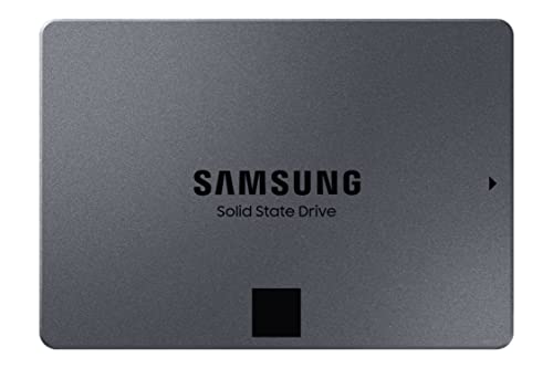 Samsung 870 Qvo 1 Tb Sata 2.5 Inch Internal Solid State Drive (Ssd) (Mz-77Q1T0), Black