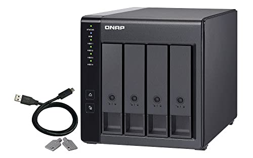 Qnap Tr-004 4 Bay Desktop Nas Expansion - Optional Use As A Direct-Attached Storage Device