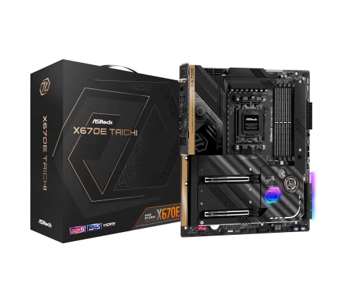 Asrock X670E Taichi Amd X670 Socket Am5 Extended Atx