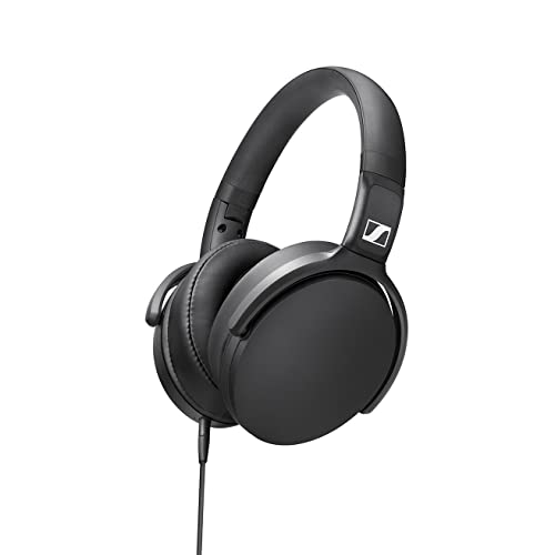 Sennheiser Hd 400S Cuffia Microfonica Circumaurale Con Comandi Remoti, Jack 3,5 Mm, Nero, Cablato