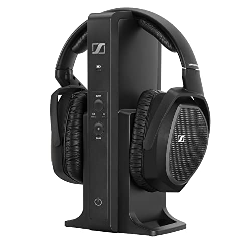 Sennheiser Rs 175, Cuffia Wireless Tecnologia Digitale, Over-Ear, Nero