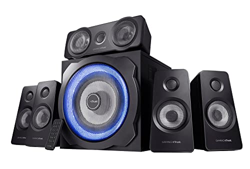 Trust Sistema Altoparlanti Surround 5.1 Gxt 658 Tytan, Nero, Unico