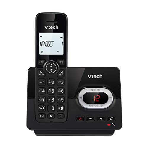 Vtech Cs2050 Telefono Cordless Con Segreteria Telefonica, Modalità Eco+ Dect Telefono Fisso Blocco Delle Chiamate Vivavoce Alta Qualità Tasti Grandi, 