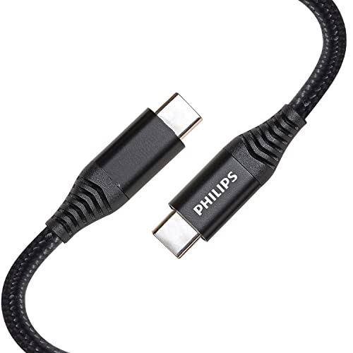 Philips Dlc5204C/00 - Cavo 3 In 1 Lightning/Usb-C/Micro Usb - 1,2 Metri - Per Iphone, Ipad, Samsung E Altri - Nero