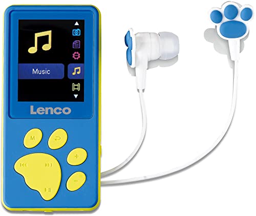 Lenco Lettore Mp4 Xemio-560 Mp4 8 Gb Di Memoria Lcd Blu