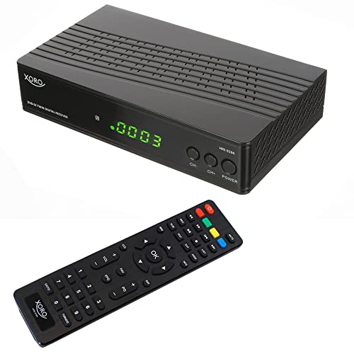Xoro Hrs 9194, Receptor Hd Dvb-S2, Negro, Pvr Ready