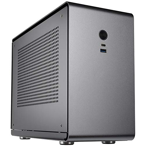 Kolink Rocket V2 Case Compatto Mini-Itx Per Pc In Alluminio - Grigio Canna Di Fucile
