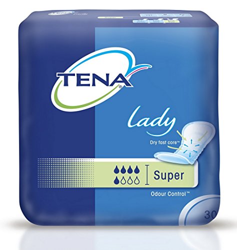 Tena-Lady Super 30 Custodie Anatomici, Lotto Di 2