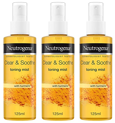 Neutrogena Clear And Soothe Toning Mist, 119,1 G (Confezione Da 3)