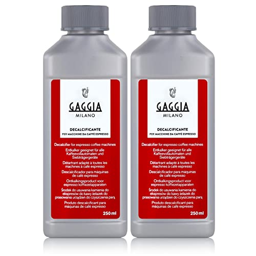 Gaggia Decalcifier Descaler Solution, 2 X 250Ml