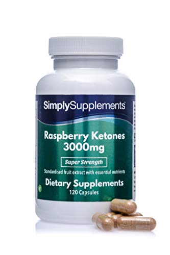 Chetoni Di Lampone 3000 Mg - 120 Capsule - Adatto Ai Vegani - 4 Mesi Di Trattamento – Simply Supplements