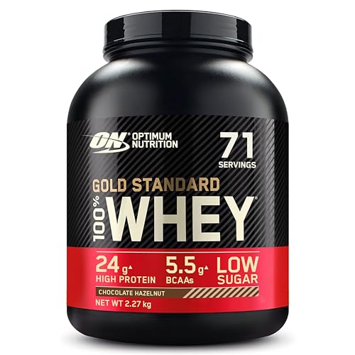 Optimum Nutrition Gold Standard 100% Whey Proteine In Polvere Per Lo Sviluppo E Il Recupero Muscolare Con Glutammina E Aminoacidi Bcaa Naturali, Gusto