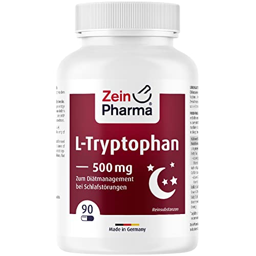 Zein Pharma L-Tryptophan, 500Mg - 90 Vcaps