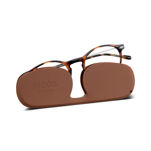 Occhiali Da Lettura Nooz - Colore Tortoise Correzione +1.00 - Forma Rotonda - Occhiali Da Lettura Per Uomo E Donna - Modello Cruz Collezione Essential