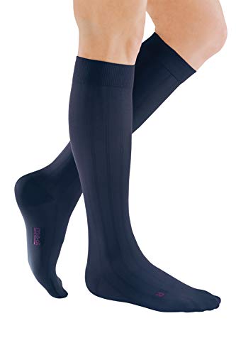 Medi Mediven For Men - Calze A Compressione Da Uomo, Ccl1, Colore Blu Marino, Taglia: Iv, Lunghezza Normale