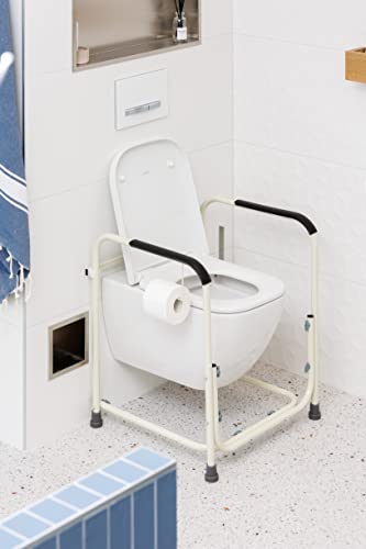 Toiletten Supporto Acciaio Con Piedi Antiscivolo Ws 90 Bianco Perla
