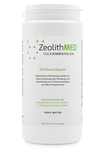 Zeolite Med 200 Detox-Capsule Dispositivo Medico