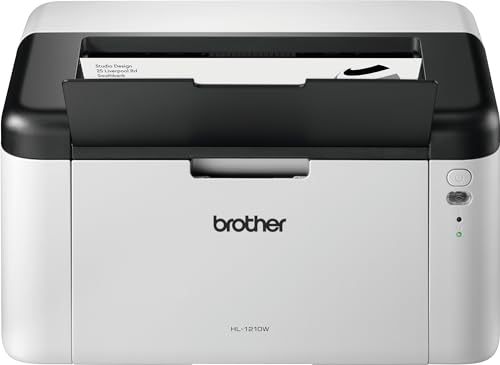 Brother Hl-1210W Stampante Laser, Bianco, A4