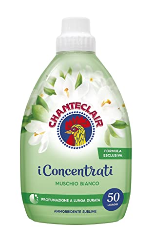 Testpaket Chanteclair Ammorbidente Muschio Bianco (1 X 1000 Ml) - Sgrassatore Universale Sgrassatore (3 X 625 Ml)