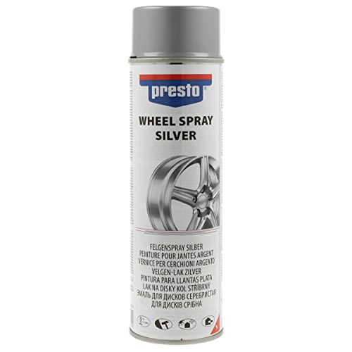 Presto 428924 Universal Spray Per Ruote Argento 500 Ml