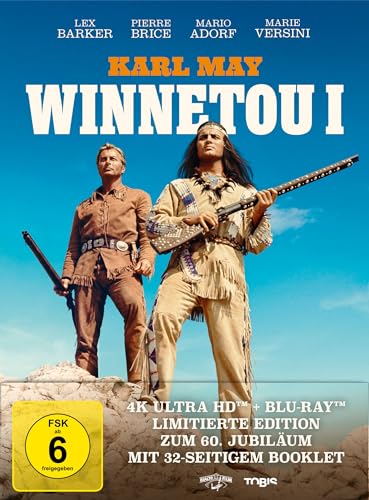 Winnetou 1 - Mediabook - Limited Edition (4K Ultra Hd) (+ Blu-Ray)