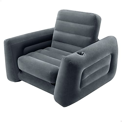 Intex 66551 Pull-Out Chair Poltrona Sedia Sofa Bed Gonfiabile 117 X 224 X 66 Cm