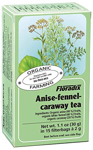 Floradix Anise Fennel & Caraway Organic Herbal Tea 15 Bags