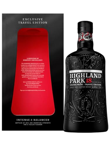 Highland Park 18 Years Old Viking Pride Travel Edition Single Malt Scotch Whisky 46% Vol. 0,7L In Giftbox