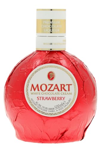 Mozart White Chocolate Strawberry 0,5L (15% Vol.)