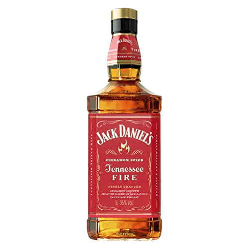 Jack Daniel'S Tennessee Fire 100Cl – Il Tradizionale Tennessee Whiskey Con Un Tocco Di Cannella. 35% Vol.
