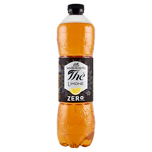 San Benedetto Thè Zero Limone 1,5 L - Il Piacere Naturale Dell’Infuso Di Foglie Di Thè, Sapore Leggero E Delicato, Senza Zuccheri E Calorie, "Tappo Cl