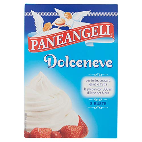 Paneangeli - Dolceneve Preparato Per Guarnire Dolci, 3 Buste - 300 G