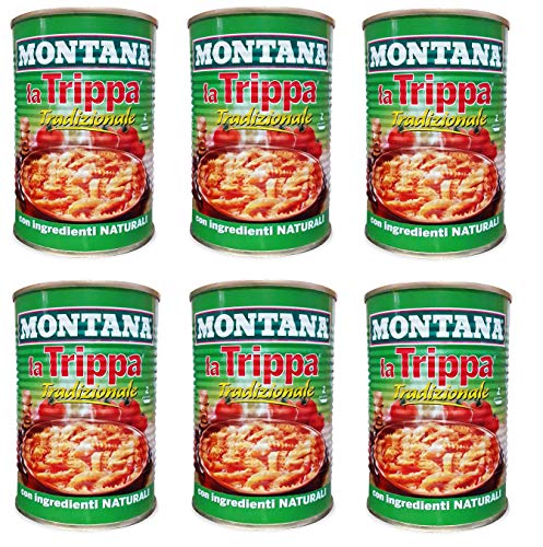 ( 6X 420G )Montana Trippa Di Carne Tradizionale