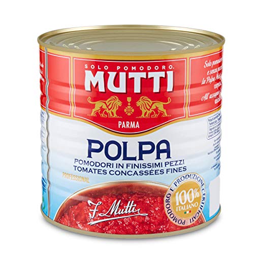 Mutti 6X Polpa Di Pomodoro Tomato Sauce 2,5 Kg 100% Italian!