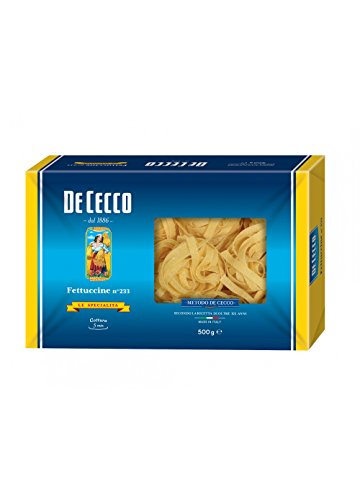 5X Pasta De Cecco 100% Italiano Fettuccine N 233 Pasta 500G