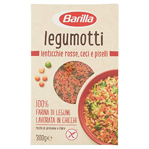 Barilla Legumotti Lenticchie Rosse, Ceci E Piselli, Ricchi Di Proteine E Fibre, Senza Glutine, 300G