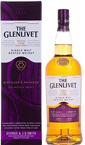The Glenlivet Distiller'S Reserve Triple Cask Matured Single Malt Scotch Whisky 40% Vol. 1L In Giftbox