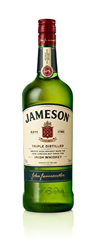 Jameson Original Irish Whiskey, Whisky Irlandese A Tripla Distillazione, Invecchiamento Di 3 Anni, Note Di Vaniglia E Caramello, 40% Vol., 1 Lt