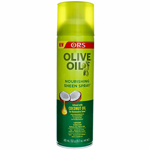 Ors Olive Oil Sheen Nourshing Spray 11.7Oz By Organic Root (Ors)