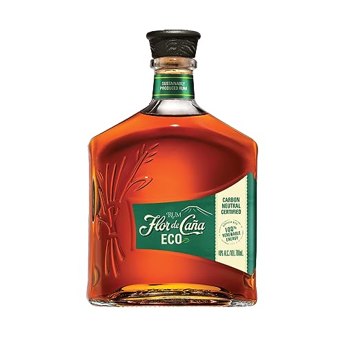 Flor De Caña Terra, Rum Scuro, Senza Zuccheri Aggiunti, Bottiglia Da 700Ml