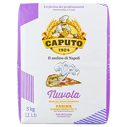 Farina Caputo Nuvola 5Kg Ideale Per Vera Pizza Napoletana Con Bordo E Grandi Alveolature